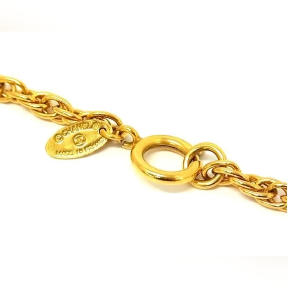 Chanel 24K Gold-plated Sunburst Necklace - Picture 3 of 4